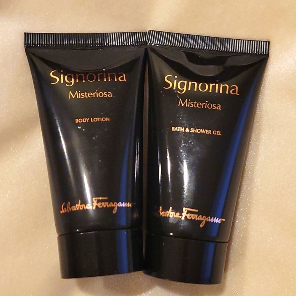 Body lotion and shower gel
